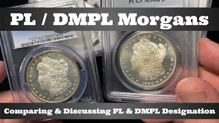 Pl Dmpl Morgan Dollars - Comparing & Discussing The Pl & Dmpl Designation - Pcgs Ngc