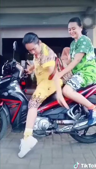 Mau naik motor tapi dikerjain