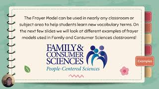 The Frayer Model EDU 350 Presentation