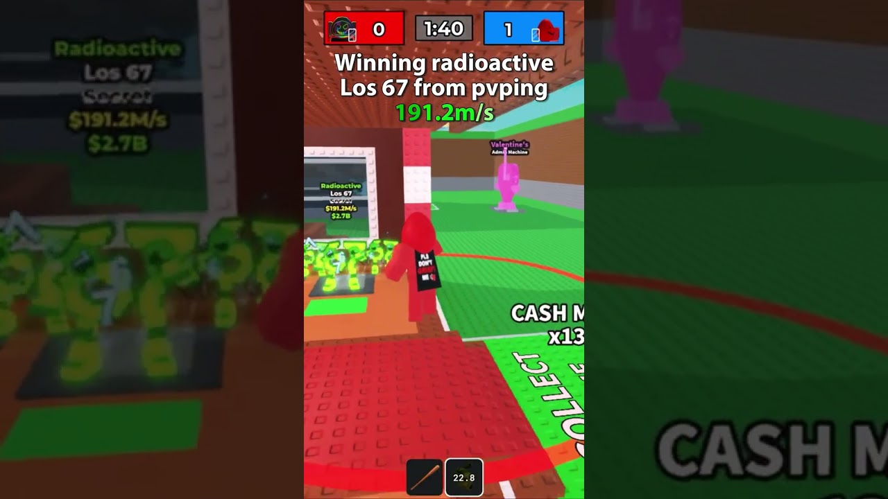 Winning a radioactive los 67 from PvP🔴