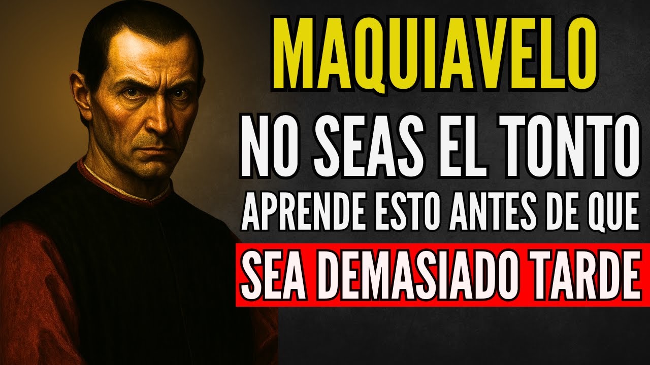 Cómo Terminar con la Falta de Respeto – FILOSOFÍA DE MAQUIAVELO