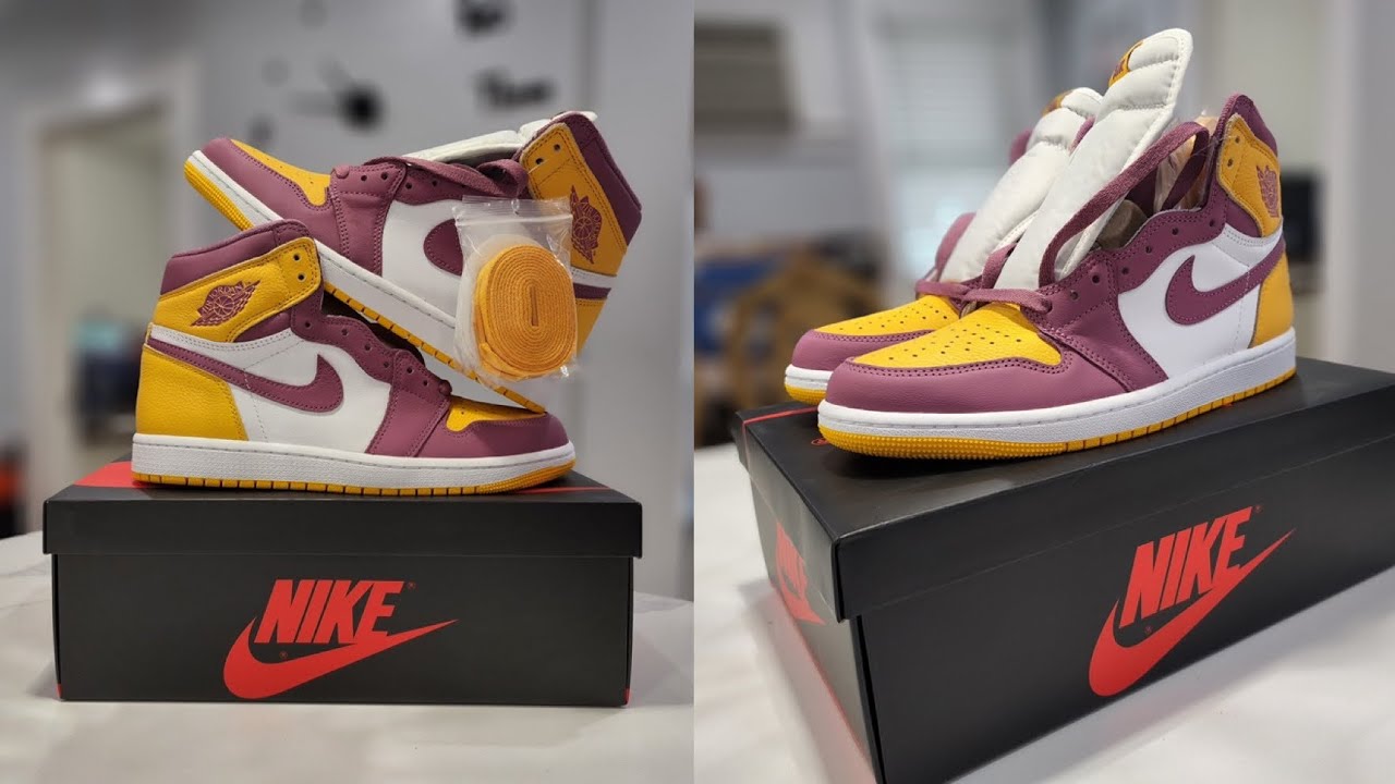 A quick look at the Air Jordan 1 Brotherhood