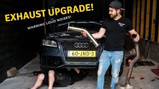 Audi A5 Exhaust Upgrade - Audi A5 Coupe Project part 3