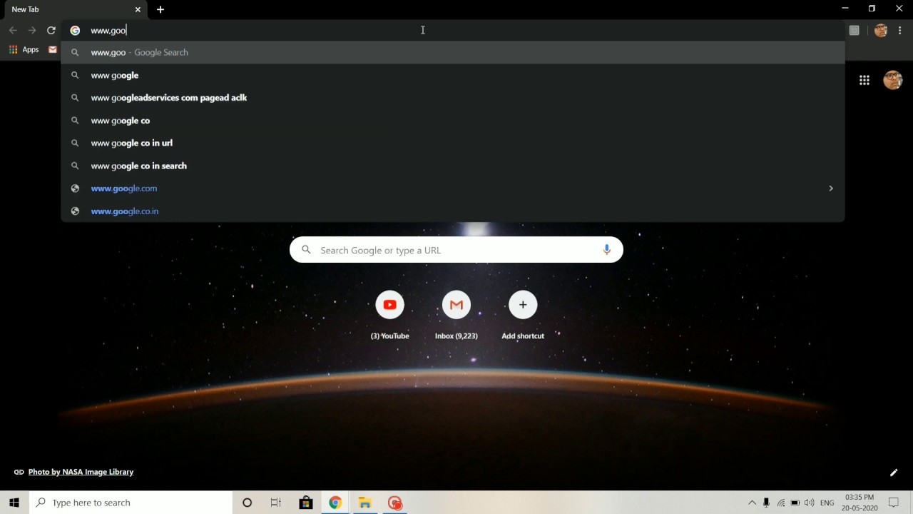 How To Open Google Website On Chrome Browser On Laptop - YouTube
