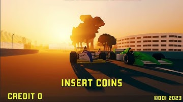 Super Retro GP - Virtua Racing Style Attract Mode