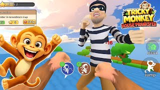 TRICKY MONKEY House Prankster Full Gameplay