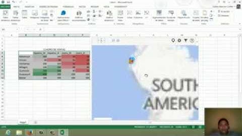 Tutorial Bing Maps Excel krlos Alarcon