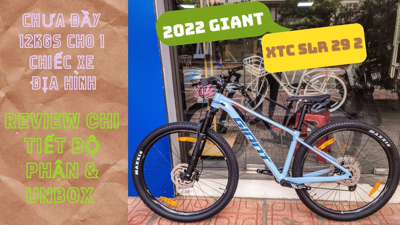 Giant XTC SLR 29 2 - 2022 - Dustin Blue. Group Shimano Deore 6100