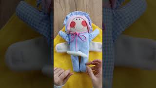 how to sew a cute baby doll #sewingtutorial #creativesewing #diy #sewingproject