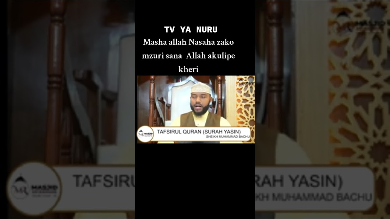 Sheikh muhammad Nassor bachu