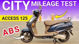 2026 Suzuki Access 125 Abs Mileage Test Suzuki Access 125 Mileage Test 2026 Ride Review Price