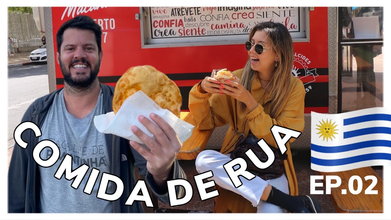 🥘 COMIDA DE RUA insana 🔥 em Montevidéu - Uruguai 🇺🇾 | RIO4FUN