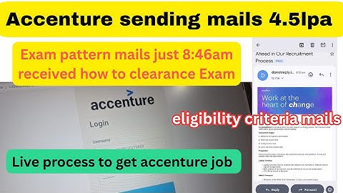 accenture eligibility criteria mails 2025|accenture associate software engineer hiring process