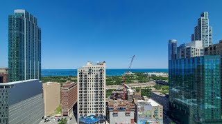 A South Loop lake-view 1-bedroom C4 at 1001 South State