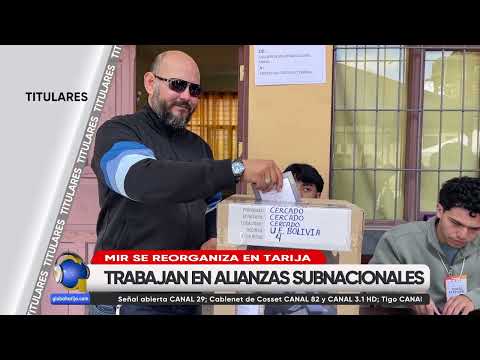 TITULARES GLOBAL TARIJA martes 16 de diciembre de 2025