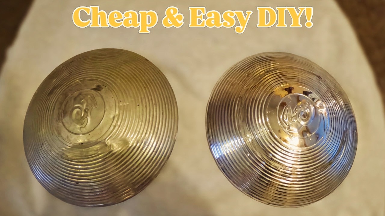 How To Restore Vintage Chrome Hubcaps