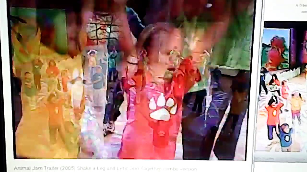 animal jam trailer shake a leg and lets jum together combo version