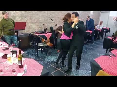 Florencia Bellozo y Pablo Mujica,un tango en La casa de Adela
