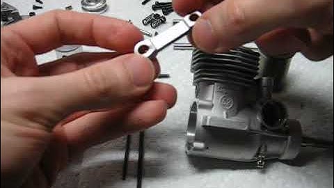 OS FS-52 Four Stroke RC Glow Engine Reassembly Part 1