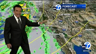 How much rain will SoCal see this weekend? ABC7's Danny Romero breaks down the rain totals