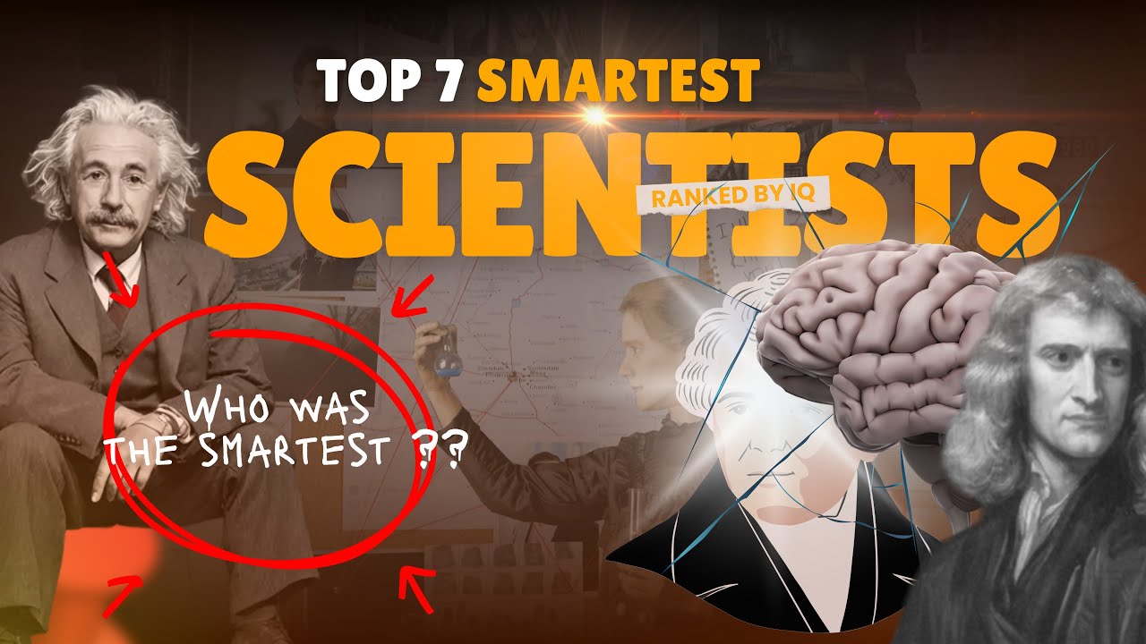 Who was the smartest scientist in history? 🧠 [ Based on IQ ]