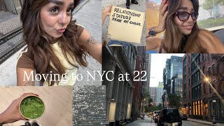 Chit chat life update: I live in NYC! 