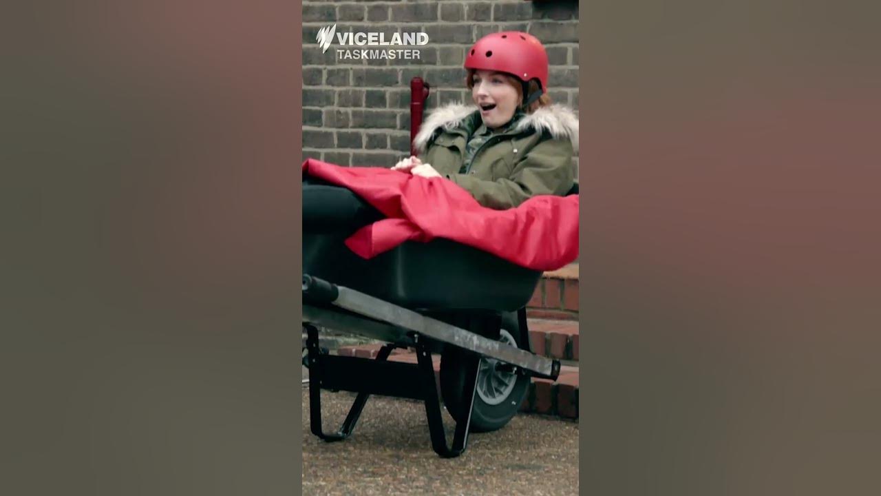 Alice Levine does all her own stunts. #Taskmaster - YouTube