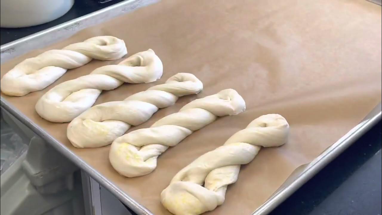 How to make bagel twist at Dunkin’ Donuts white cheddar Bagel Twist