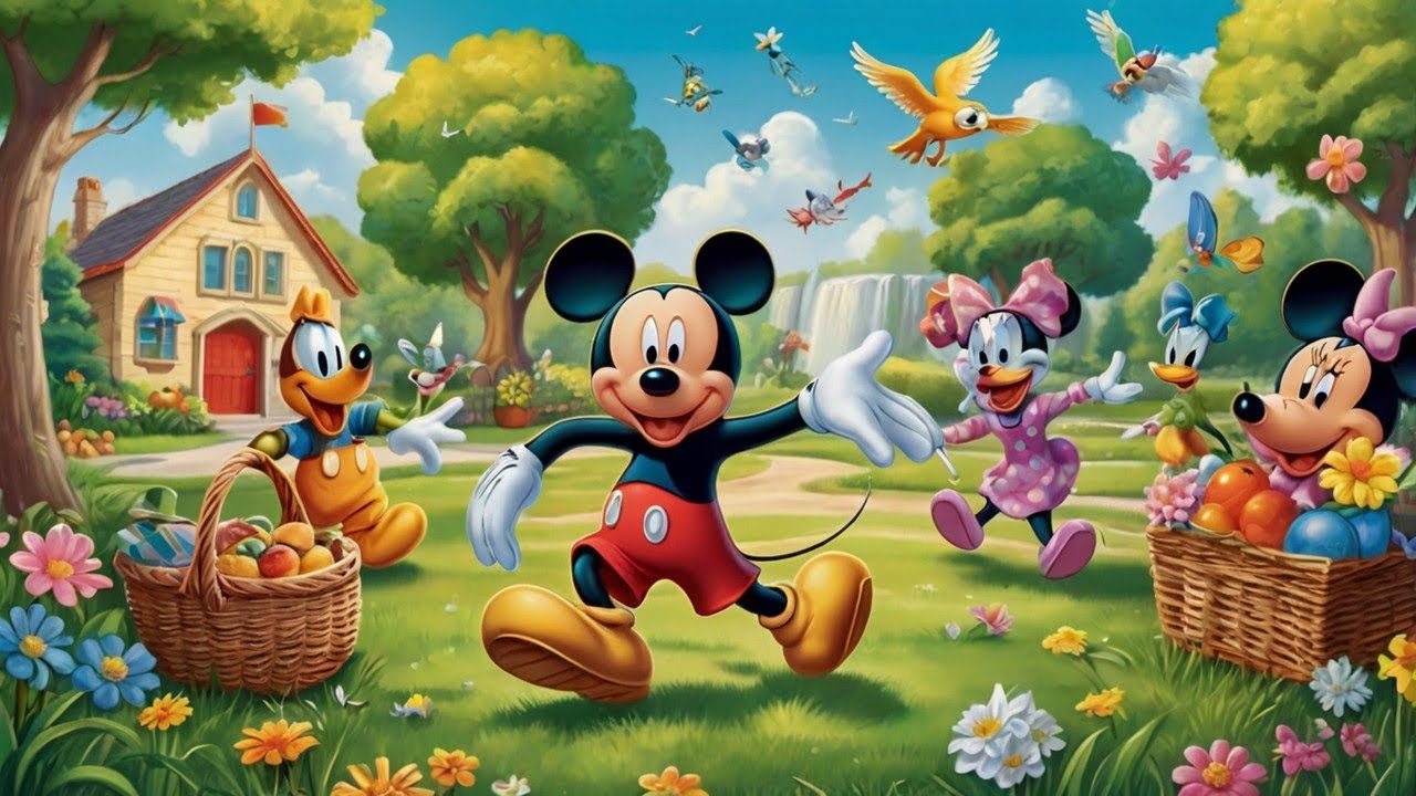 🎉 Mickey Mouse’s Fun Day with Friends | Donald, Minnie & Kitty Cartoon Adventure 🐭✨