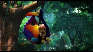 Kevin die schnepfe! der bunte zweibeinige vogel aus dem film "oben"
sehr lustiges wesen :d