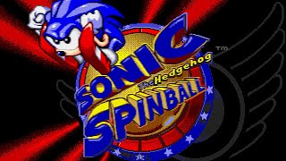 Sonic the Hedgehog Spinball  Sega Genesis  No Commentary Longplay