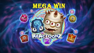 Mega Win in Reactoonz 2 slot. Russian streamer Rezak screenshot 5