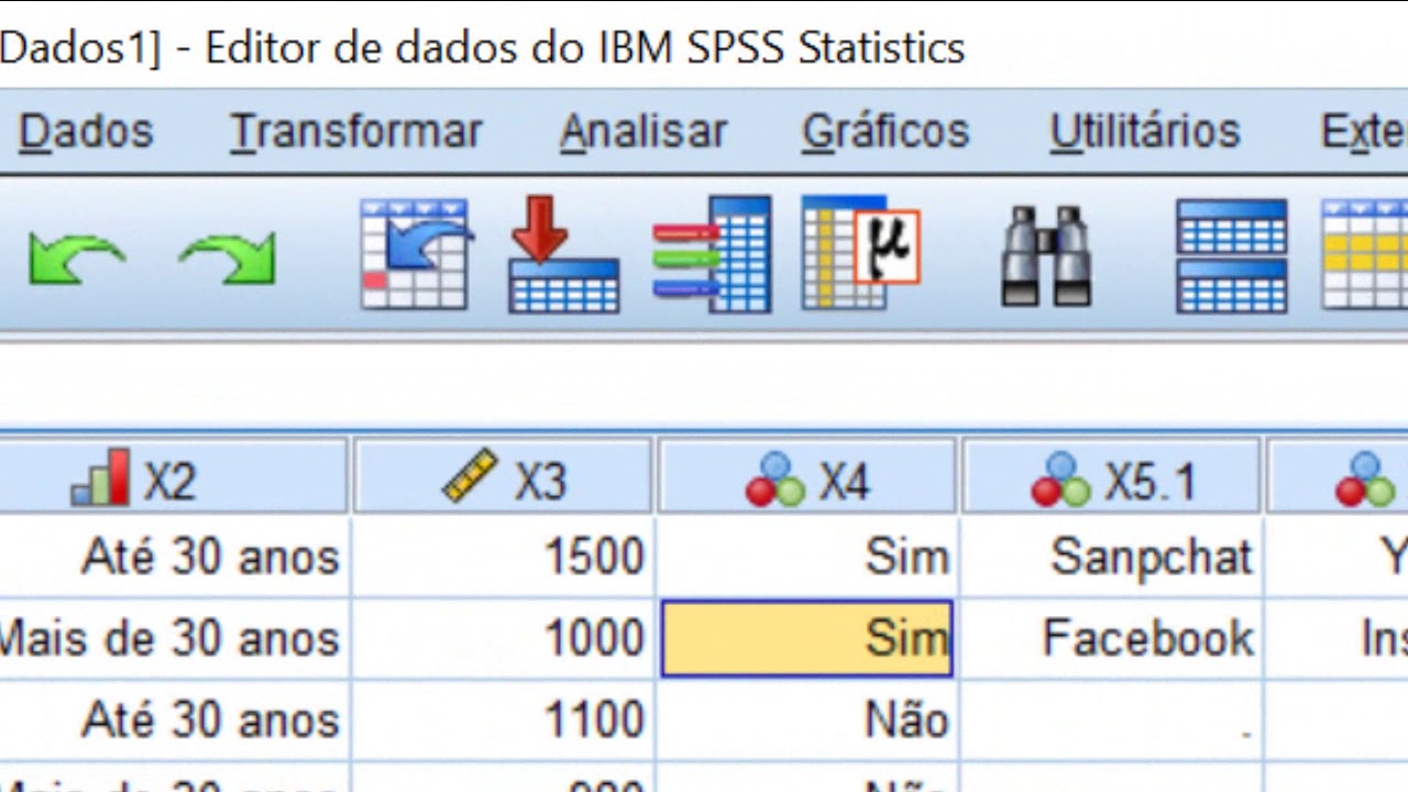 Estatistica Descritiva SPSS 25 - YouTube