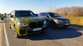 НОВЫЙ BMW X5 40i vs TIGUAN 2.0T STAGE 3. Skyline R33 vs SEAT LEON 1.8T. BMW 320D g20 vs POLO 1.4T