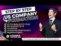 How to setup  register a us company formation from india with bank account  llcc corp in 2 days