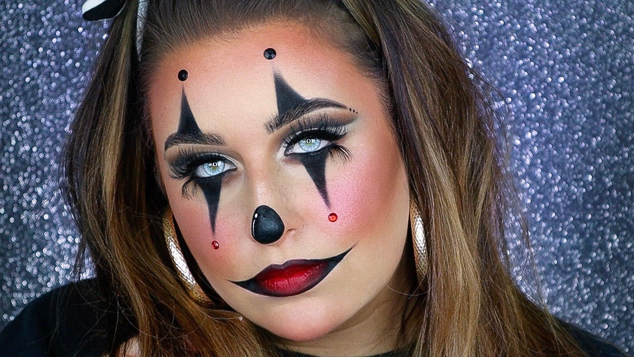 scary clown makeup for kids