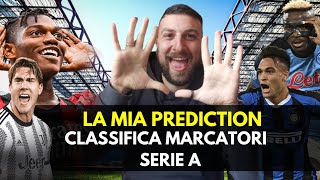 PREDICTION CLASSIFICA MARCATORI DELLA SERIE A #prediction #seriea