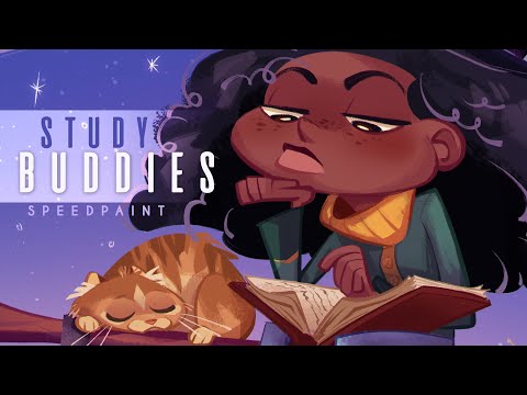 SPEEDPAINT | Study Buddies