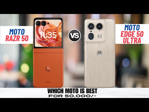 Moto Razr 50 Vs Moto Edge 50 Ultra - YouTube