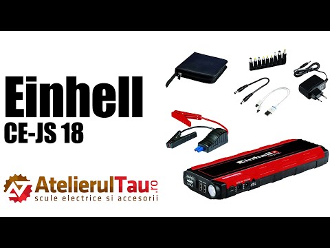 Einhell - CE-JS 18 - Acumulator extern, 12 V, 600 A - AtelierulTau.ro - WunderHaff