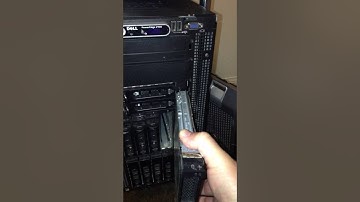 To replace a drive in a dell Poweredge 2900 2600