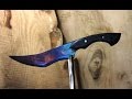 Knife Making - Blue Demon Knife