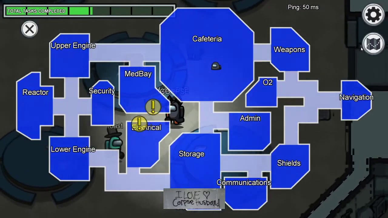 Corpse singing White Tee