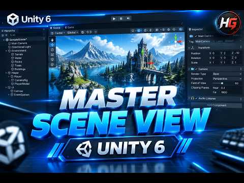 Unity 6 Scene View Explained | Complete Beginner Guide