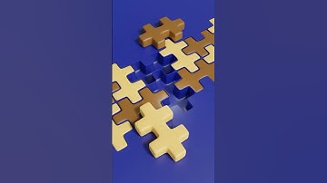 Satisfying chocolate puzzle Animation