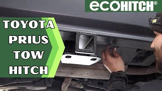 How to Install Trailer Hitch on 2016 - 2022 Toyota Prius - EcoHitch x7404 Towing Capacity Of Toyota Prius
