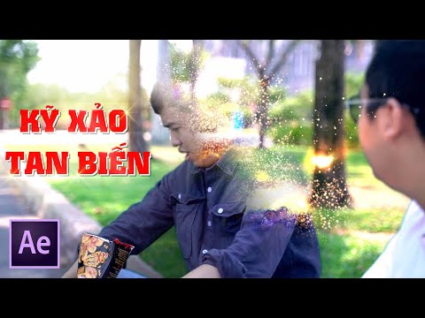 Hướng dẫn kỹ xảo tan biến After Effects - Disintegration After Effects Tutorial