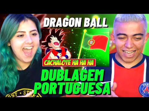 A DUBLAGEM DE PORTUGAL EM DRAGON BALL Z É MUITO BOA 😂#meme #DBZ #dublagem  #anime #dragonball #ptbr 