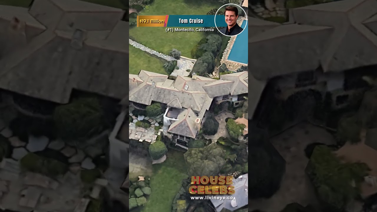 Tom Cruise’s $19.1 Million Montecito Estate – A Hollywood Legend’s