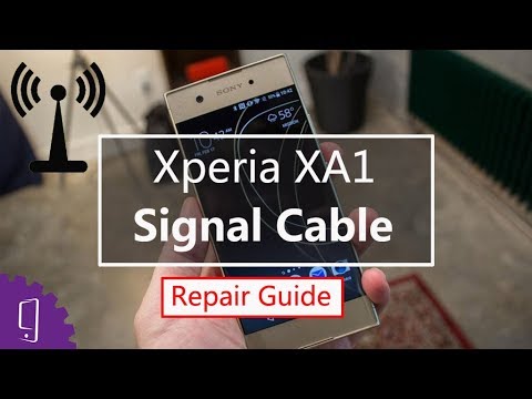 Sony Xperia XA1 Signal Cable Repair Guide